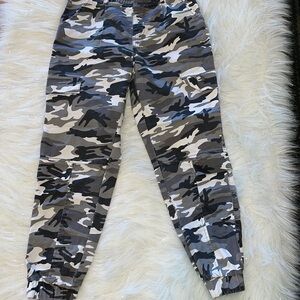 Camo cargo pants